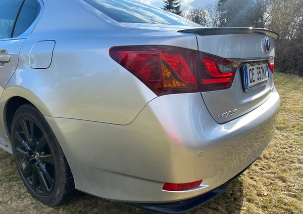 Lexus GS cena 84990 przebieg: 249000, rok produkcji 2012 z Gubin małe 781